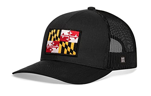 Image of HAKA State Flag Series Trucker Hat for Men & Women, Adjustable Baseball Hat, Golf Hat Snapback