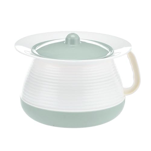 TENYELE Child Potty with Handle and Lid Portable Handheld Spittoon Chamber