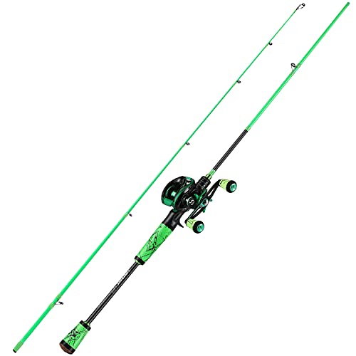 abu garcia 400 series rod bs76m Abu Garcia two piece 400 7'6" MedIum Fishing Rod BS76M Spinning or Baitcast