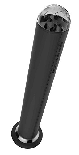 BIGBEN Interactive Tour multimédia Effets Lumineux - Ensembles Audio pour la Maison (Home Audio Tower System, Noir, Bas, Haut, 30 W, 3,5 mm, MP3)