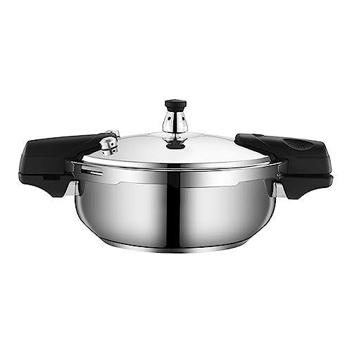 2-Liter Schnellkochtopf Aus Aluminium | Kleiner Druckkochtopf Für Gas- & Elektroherde | Schnellgaren Mit Sicherheitssystem
