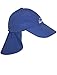 Produktbild iQ-UV 200 Sonnenschutz Cap mit Nackenschutz Kappe, Navy, 55-61 cm