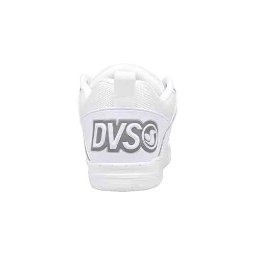 DVS Men's Skate Shoe, White, 7.53