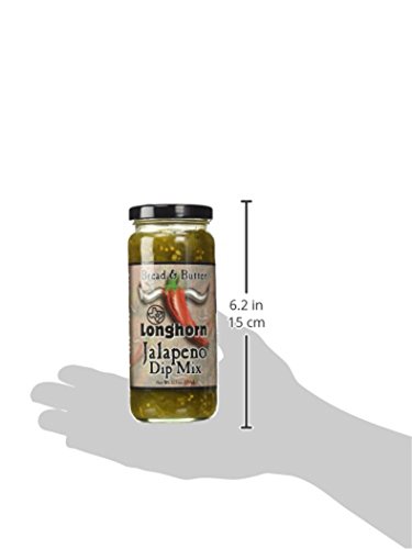 Texas Longhorn Bread and Butter Jalapeno Dip Mix, 12.5 oz