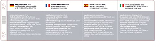 Mr.P Ingredients Xanthan Gum 100g Powder Thickener Stabiliser Ideal For Making Soups Sauces Gluten Free Baking Ice Cream VEGAN Vegetarian Gluten Free Halal Kosher Non-GMO (Recyclable Pot)