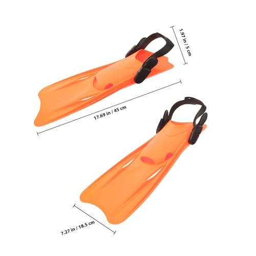 Palmes de natation pour entraînement et plongée en piscine taille 39-43 - 2