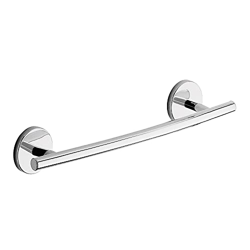 Gedy Cebu Chrome Towel Holder Bathroom Towel Holder 35 cm 6 x 35.2 x 8.2 cm Weight 0.25 kg Stainless Steel and Cromall 10 Year Warranty