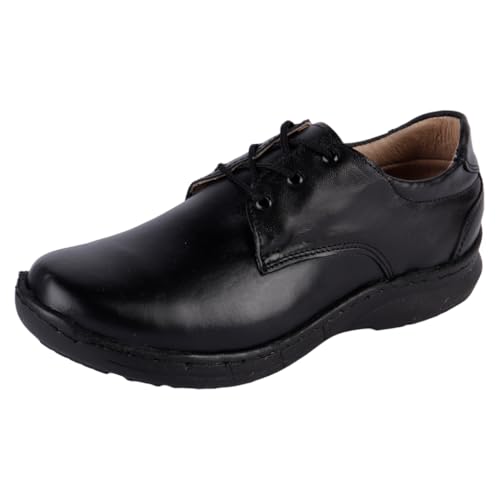 Zapatos, Shoes Fratello Zapato Escolar de Piel en Color Negro para Joven 6034 (Negro, Sistema Tallas Calzado JP, Adolescente, Medición, 22.5 cm)
