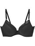 [ウンナナクール] ノンワイヤーブラ ボリュームアップ バストのかたちをキープ Aカップあり 【BRAGENIC シンプル】 ブラジャー ブラ ワイヤレス BUN101 BL C75