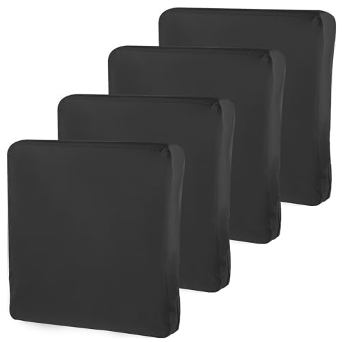 Federe Cuscini Patio Blu Navy - Set Da 8 Quadrate Elasticizzate Per Esterni - Foto 7