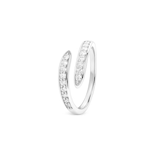 Image of Pure 925 Silver Lustra Toe Ring for Women