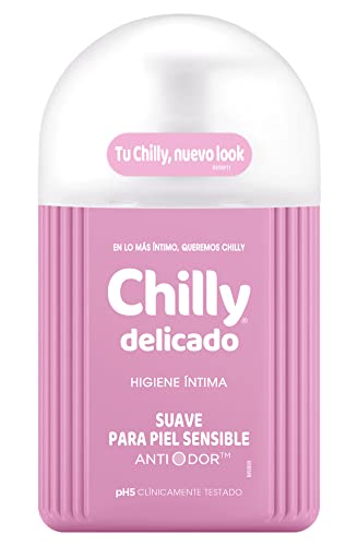 Chilly Delicado, Gel de Higiene Íntima, Fórmula Suave, 250ml