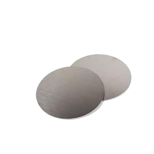 A3 Iron Sheet Flat Round Metal Plate - 0.5mm Thick Iron Metal for Machining Parts, Perfect for DIY & Industrial Use(90mm 10pcs)