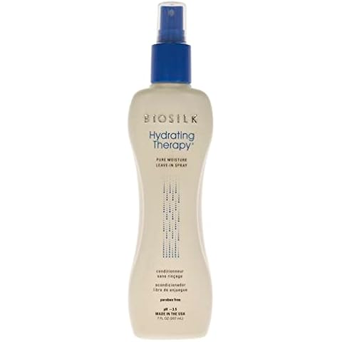 BioSilk Hydrating Therapy Pure Moisture Leave-In Spray, 207 ml Estándar,white Cover