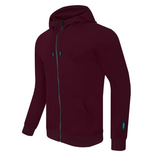 Image of Pro Standard Mens College Classic Chenille Cotton Double Knit Full Zip Hoodie