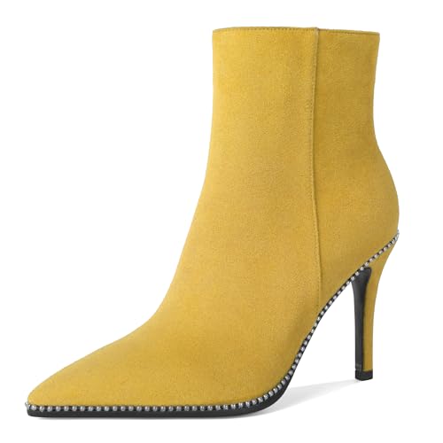 Bottes cheville bout pointu argent perlé pour vos soirées habillées