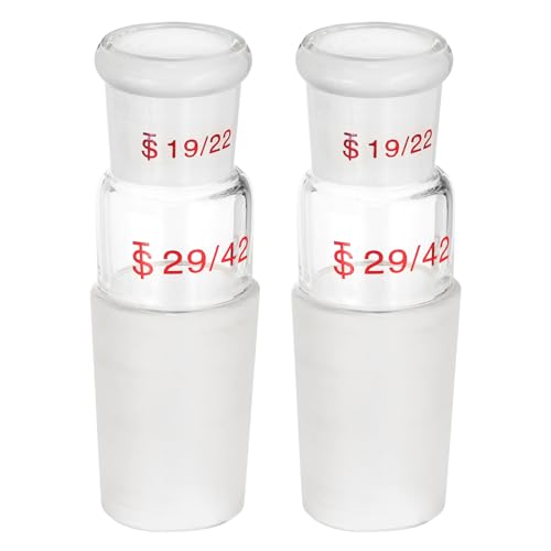 Adaptateur en verre borosilicate PATIKIL pour connecter vos rodages 19/22