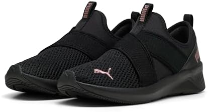 Puma Softride Harli Slip on Wns Shoes for Women's PUMA Black-PUMA  Black-Rose Gold, 39 EU: Buy Online at Best Price in UAE - Amazon.ae