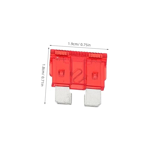 Kit de fusibles automotrices Unomor, 150 piezas, formato bajo, para autos, camiones, RV y motocicletas, reemplazo rápido, surtido compacto con caja de almacenamiento para fácil acceso miniatura 5