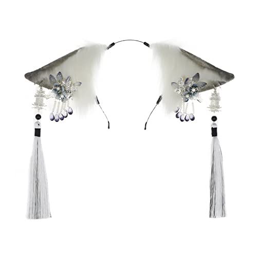Bandeau maquillage oreilles en peluche pour bloquer les cheveux au spa