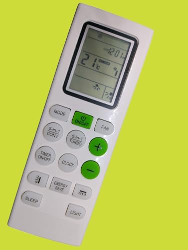 Image of Compatible with Blue Star Ac Remote | Model -IC518YNU | Suitable for 1 | 1.2 | 1.3 | 1.5 | 1.8 | 2 | 2.2 | 2.5 | 3 Ton Split and Window Air Conditioner | Match Exactly with Old Model