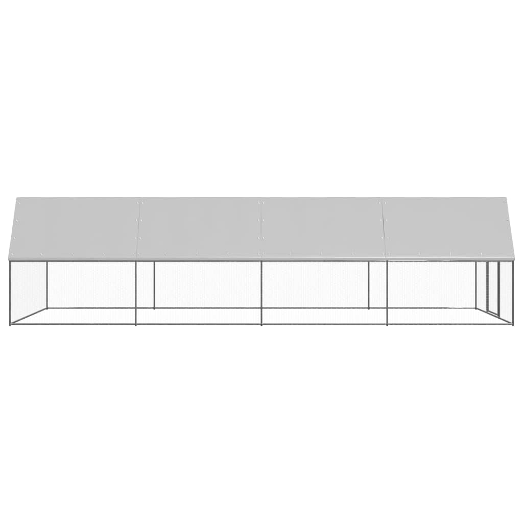 Vidaxlchicken Coop Water Resistant Roof Hen House Poultry Hutch