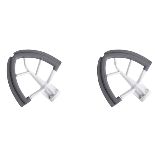 Iyalezirk - Soporte de paleta flexible para 4.5-5 QT mezclador en base inclinable de repuesto batidor de silicona cuenco raspador hoja