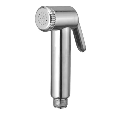 Image of Kamal Stylish Health Faucet Eco (Only Handle) | Toilet Hand Jet Spray | Chrome Finish - Silver (Pack of 1)