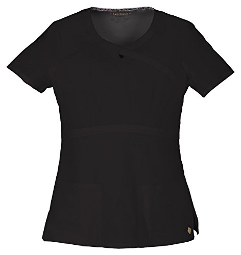 HeartSoul Scrubs Women's Romance Mock Wrap Top