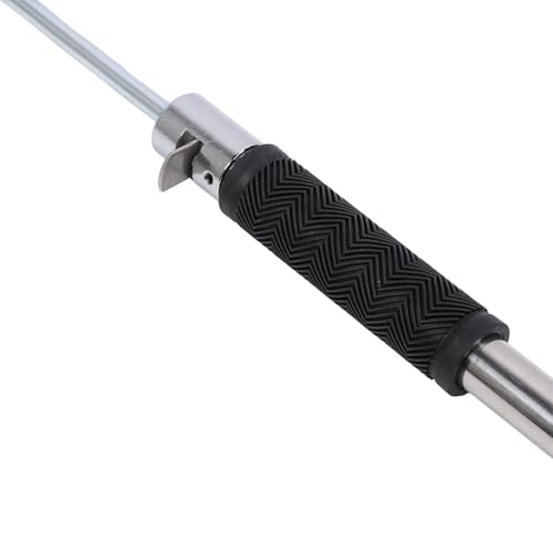 Pólo de Controle Animal, Suporte Animal Ajustável de Aço Inoxidável, Ferramenta Coletora, Compriment