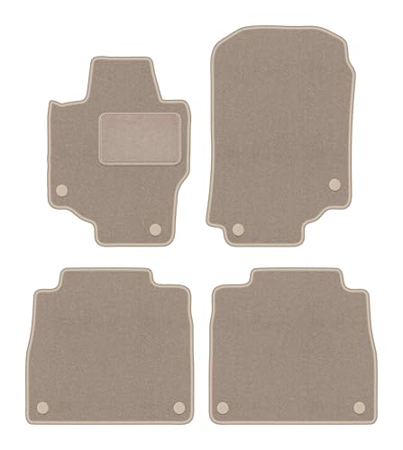 Tapis de voiture beige en velours pour voyager en Mercedes GLS X167