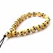 OVALBUY Ox Bone Buddhist Carved Skull Beads Mala Bracelet for Meditation