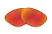 SFx Replacement Sunglass Lenses Compatible for Nick Campbell Stringer 50mm (Polarized Red-Orange Mirror Blue Pair-SFxUltra)