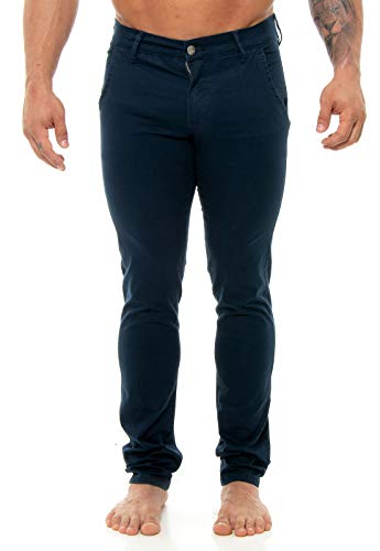 Calça Sarja Marinho