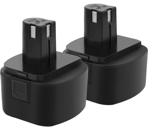 Hanaix 2Pack 3.5Ah Battery Replacement for Lincoln 12v Batteries LIN-1200 LIN-1201 LIN-1240 LIN-1242 LIN-1244 1200 1240 1242 1244,for Lincoln Grease Guns 12V Battery