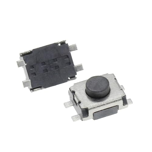 Interruptores de botón táctil SMD de 4 pines para arreglar pulsadores que fallan, pack de 50 4