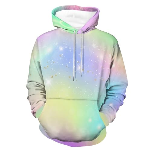 Sweat arc-en-ciel pour des journées cocooning ou des sorties urbaines décontractées
