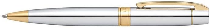 Miniatura 6 de Sheaffer Bolígrafo cromado 300 con ribete dorado