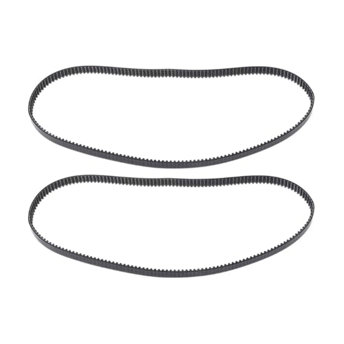 Courroie Machine Pain Durable 190 570 Mm Courroies Transporteuses Machine Pain Accessoires Machine Pain Cuisson(Two Pieces)