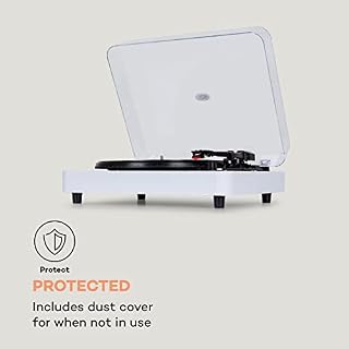 Auna Platine Vinyle Bluetooth, Tourne Disque Vinyle USB avec Haut parleur, Tourne-disques Audio Vinyle 33 tours, Chaine… - Les Beatles, Paul McCartney, John Lennon, RIngo Starr, George Harrison Auna Platine Vinyle Bluetooth, Tourne Disque Vinyle USB avec Haut parleur, Tourne-disques Audio Vinyle 33 tours, Chaine… – Image 5