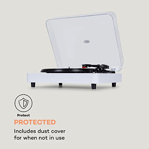 Auna Platine Vinyle Bluetooth, Tourne Disque Vinyle USB avec Haut parleur, Tourne-disques Audio Vinyle 33 tours, Chaine… - Les Beatles, Paul McCartney, John Lennon, RIngo Starr, George Harrison Auna Platine Vinyle Bluetooth, Tourne Disque Vinyle USB avec Haut parleur, Tourne-disques Audio Vinyle 33 tours, Chaine… – Image 6