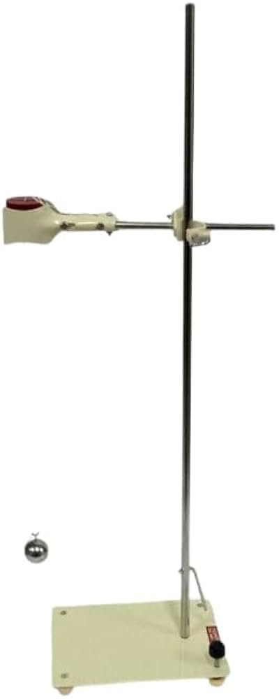 SIMPLE PENDULUM APPARATUS STAND TYPE (With Retort Stand + 1" Bob + Cork & Thread)-image-31