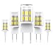 LED G8 Light Bulb 2.5 Daylight White G8 Base Bi-pin Xenon JCD Type LED 120V 20W Halogen Replacement Bulb for Under Counter Kitchen Lighting, Under-Cabinet Light.Pack of 5 (Daylight White)