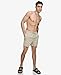 DKNY Men's Swim Swim Trunk,Tan,Large