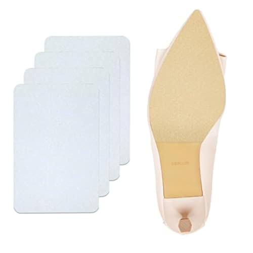 Image of Ashoesert Sole Protector for High Heels, Shoes Grips on Bottom of Shoes,Shoe Bottom Protectors Anti Slip Grips Self Adhesive Silicone Non Slip Shoe Pads