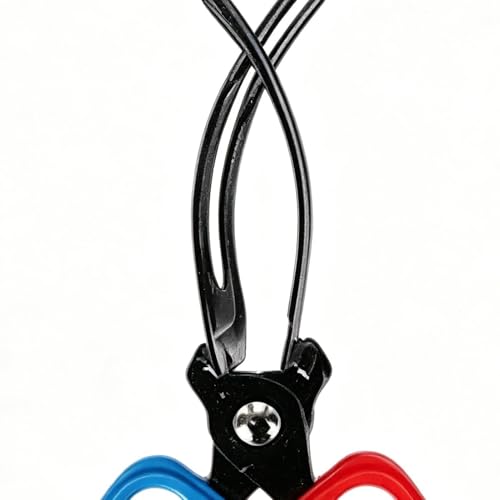Alicates antideslizantes de metal para sujetar peces en kayak 6