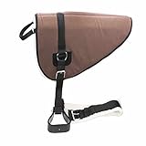 AMKA Bareback Pad Liam komplettes Set mit Riemen Steigbügel Sattelgurt und Haltegriff Größe: VB/WB