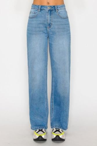 Wax Jean - Basic 5 Pocket Straight Jeans - 903763