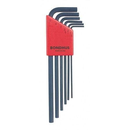Inbusschlüssel-Set, metrisch, 6 Stück, 3 Stück
