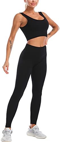 Leggings Set Gym Clothes Yoga Outfits 